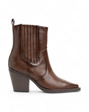 Carica l'immagine nel visualizzatore di Gallery, Noga - 01-803 - Stivaletto camperos con elastico alla caviglia - CUOIO