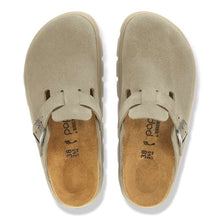 Carica l'immagine nel visualizzatore di Gallery, Birkenstock - 1033054 - Boston Chunky taupe, Suede Leather - Calz. S