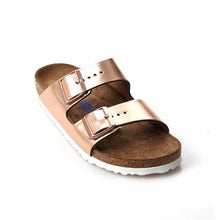 Carica l'immagine nel visualizzatore di Gallery, Birkenstock - 952093 ARIZONA METALLIC COOPER SFB - Calz.S
