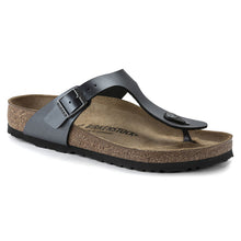 Carica l'immagine nel visualizzatore di Gallery, Birkenstock - 1021428 GIZEH METALLIC BLACK