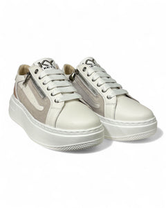 Keys - 10522 Sneakers WHITE/PINK