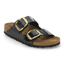 Carica l'immagine nel visualizzatore di Gallery, Birkenstock - 1027918 Arizona Big Buckle VERNICE NERO Calz.S

