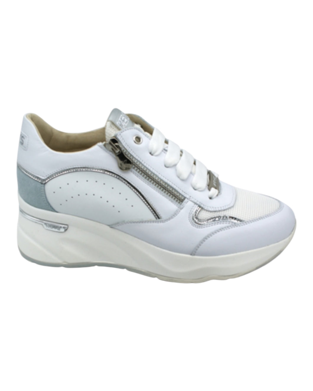 Keys - 10592 Sneakers WHITE/SILVER