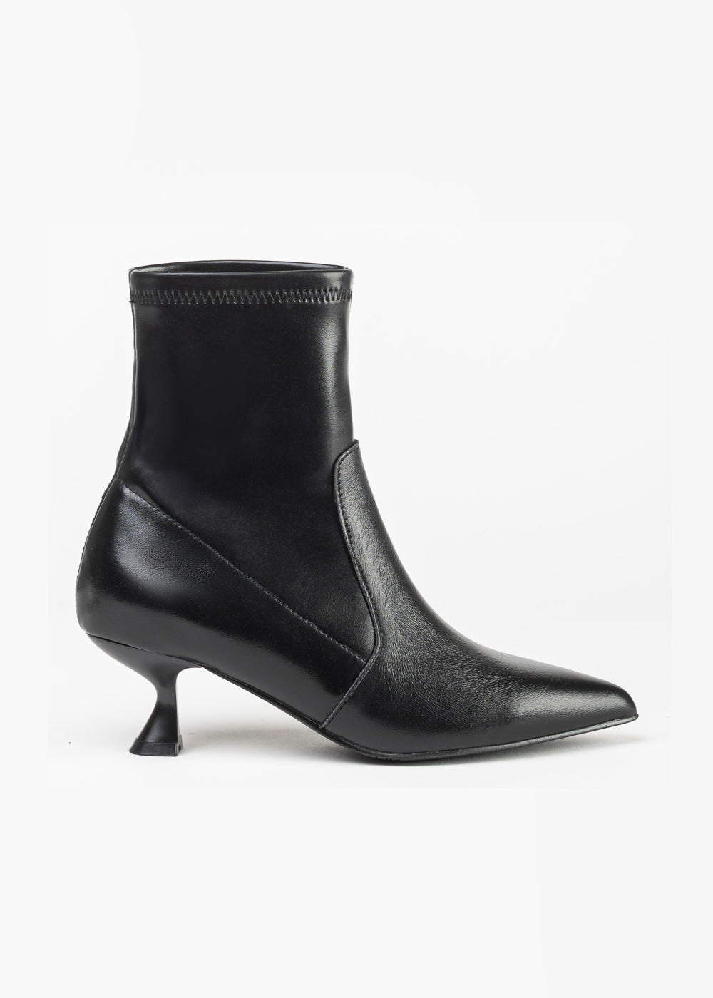 Francesco Milano - HI3-03A- Tronchetto pelle nero