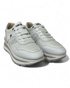 Keys - 10571 Sneakers WHITE/SILVER