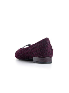 Noga - xyc8891-9 - Ballerina a punta VINO