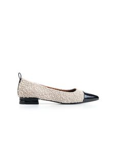 Noga - xyc8891-h7 - Ballerina a punta KHAKI